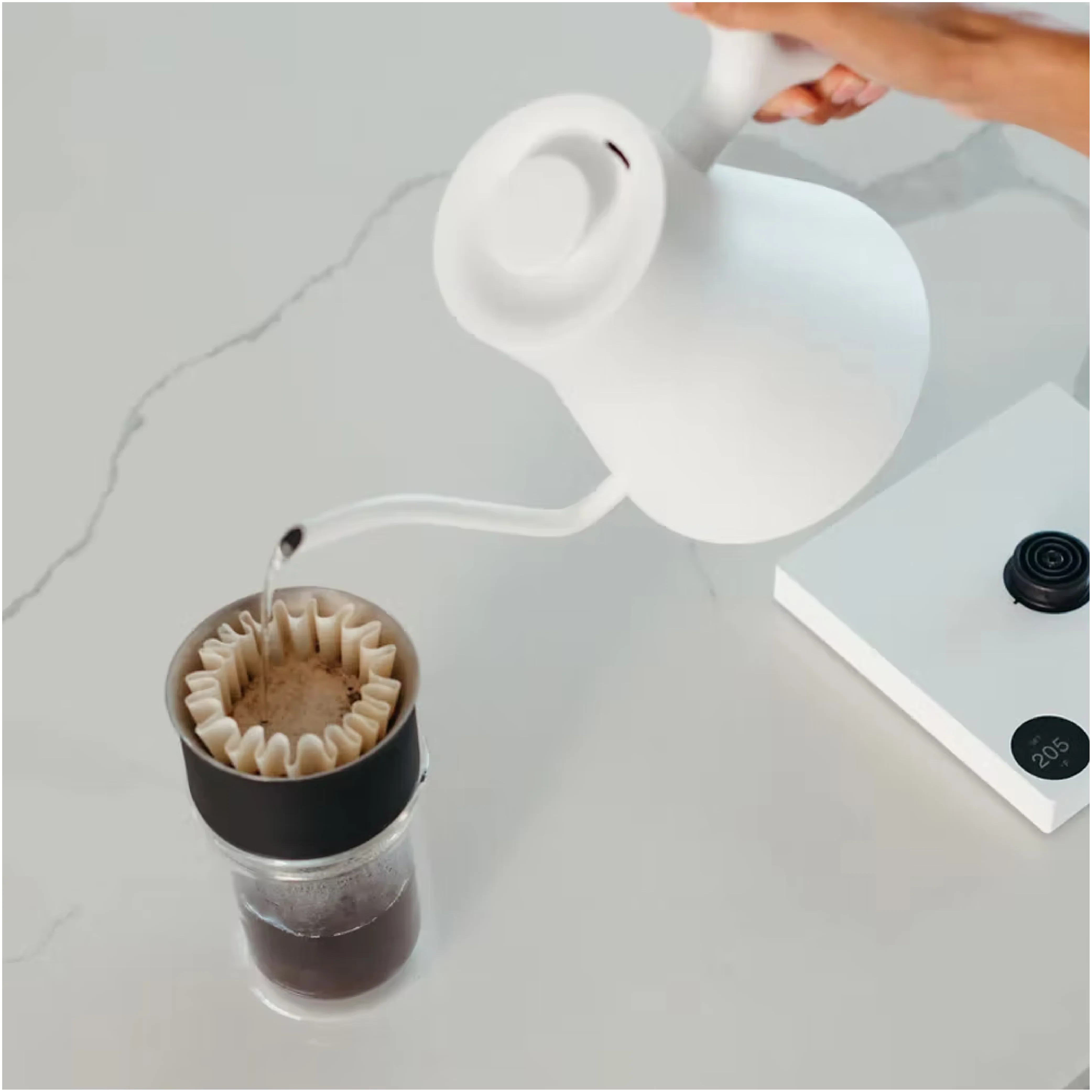 Fellow Stagg EKG Pro Kettle - 0.9L , White - Image 3