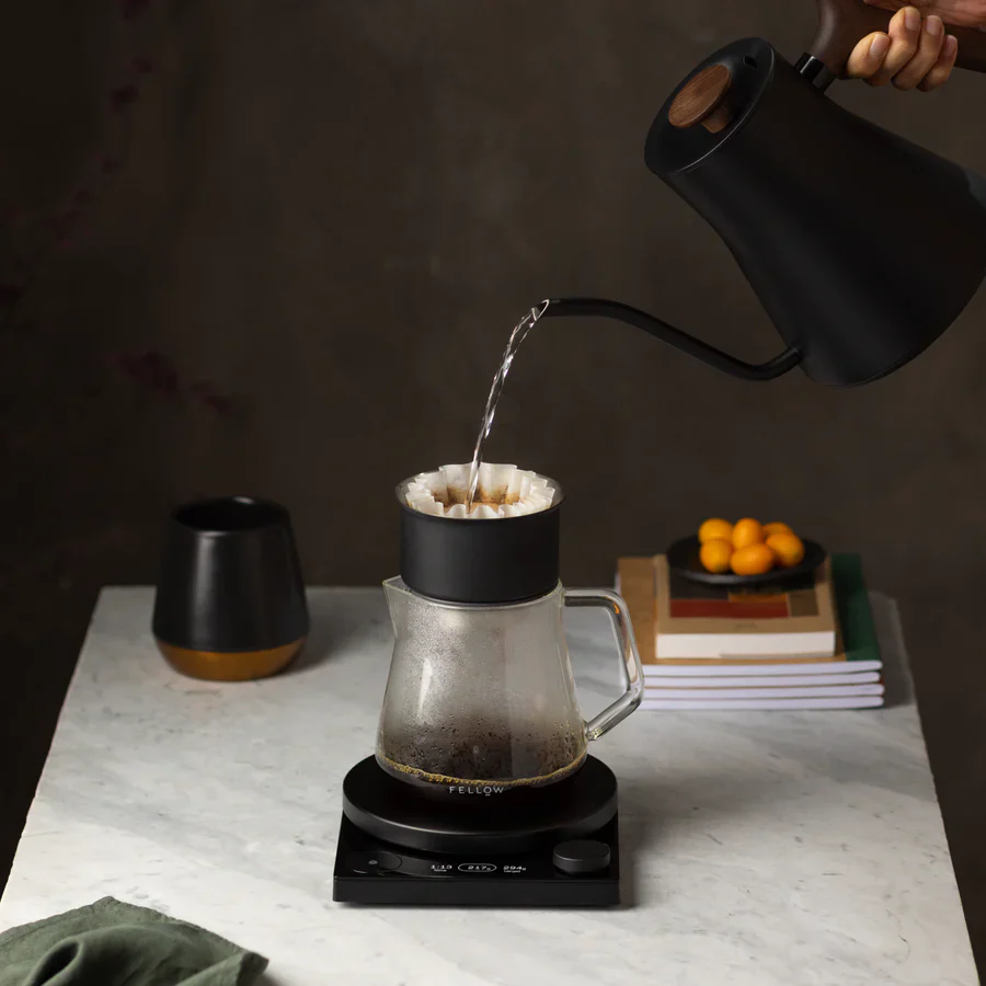 Fellow Stagg EKG Pro Kettle with Walnut Handle - 0.9L, Black - Image 4