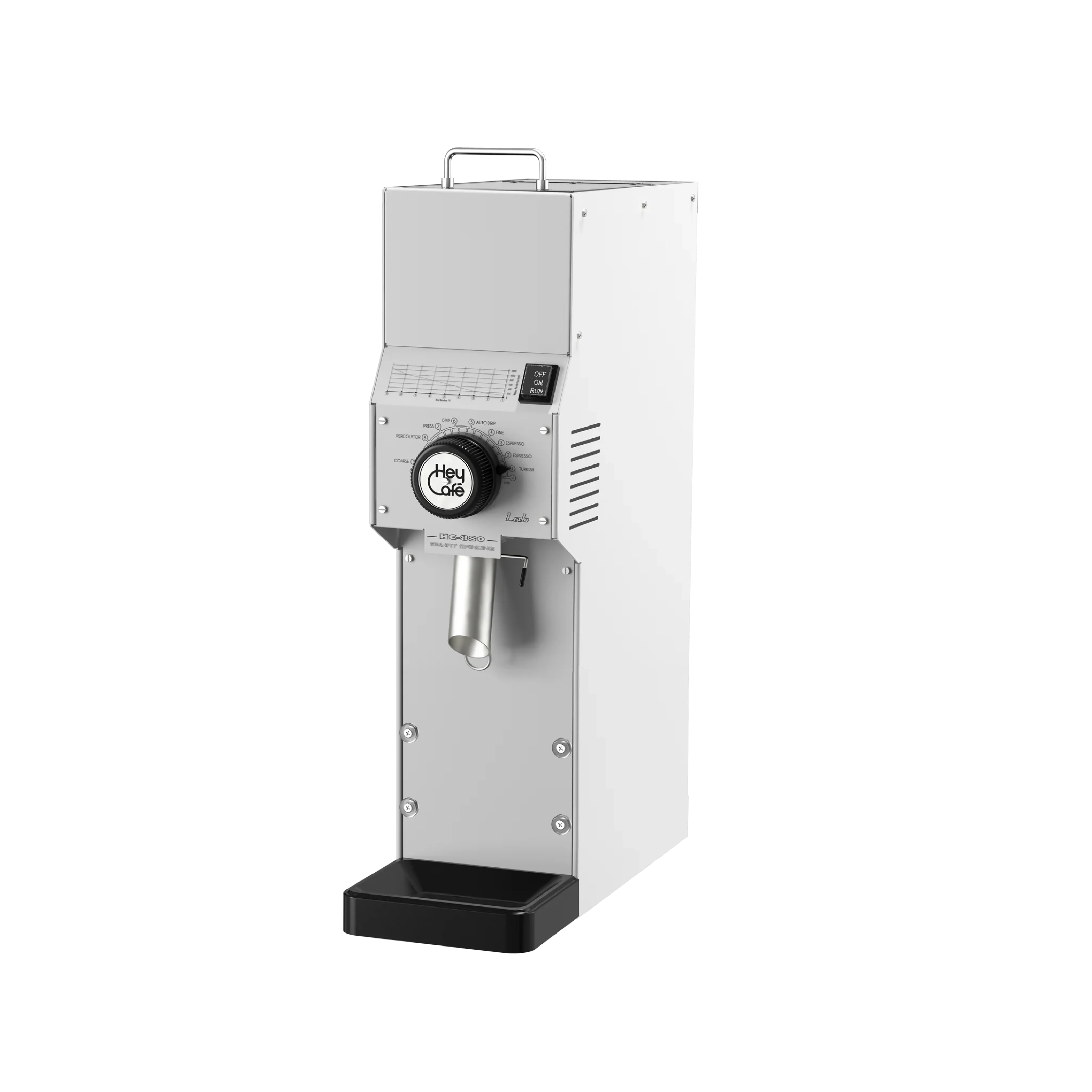 Hey Cafe HC-880 Lab Shop Grinder (Tall) - Image 4