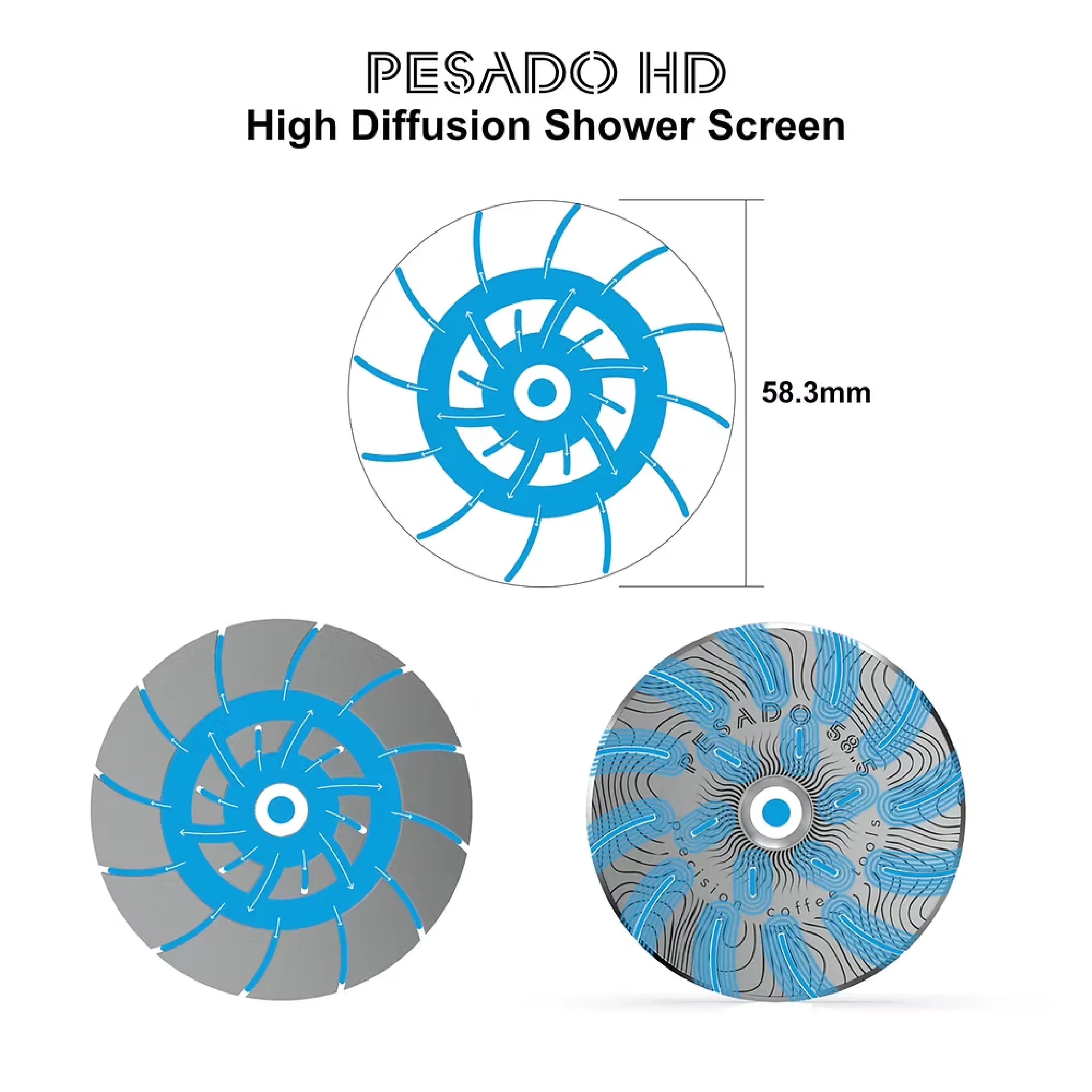 PESADO HD - High Diffusion Shower Screen for E61 Group - Image 4
